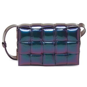 🔥Authentic Bottega Veneta Padded Cassette Holographic Silver msrp$4500 STEAL ‼️